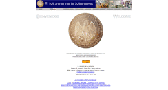 Desktop Screenshot of elmundodelamoneda.com